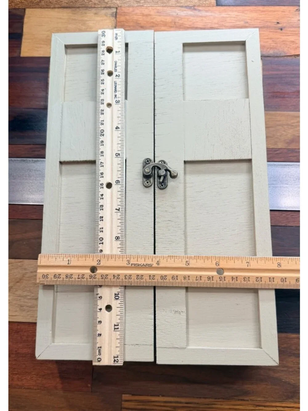 Vintage Our Lady of Guadalupe Wooden Trifold Altar Box Triptych, spiritual